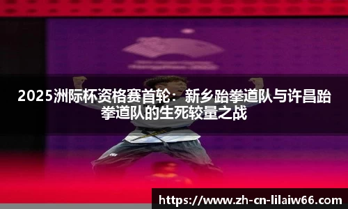 2025洲际杯资格赛首轮：新乡跆拳道队与许昌跆拳道队的生死较量之战